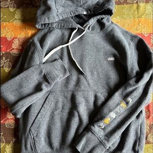 XS charcoal animal edition FIGS off-shift hoodie